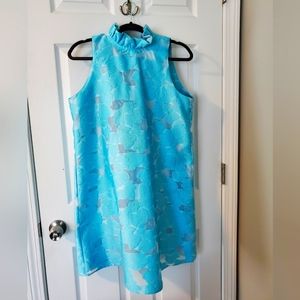 Tuckernuck Cyan Coupe Blythe Dress Size L